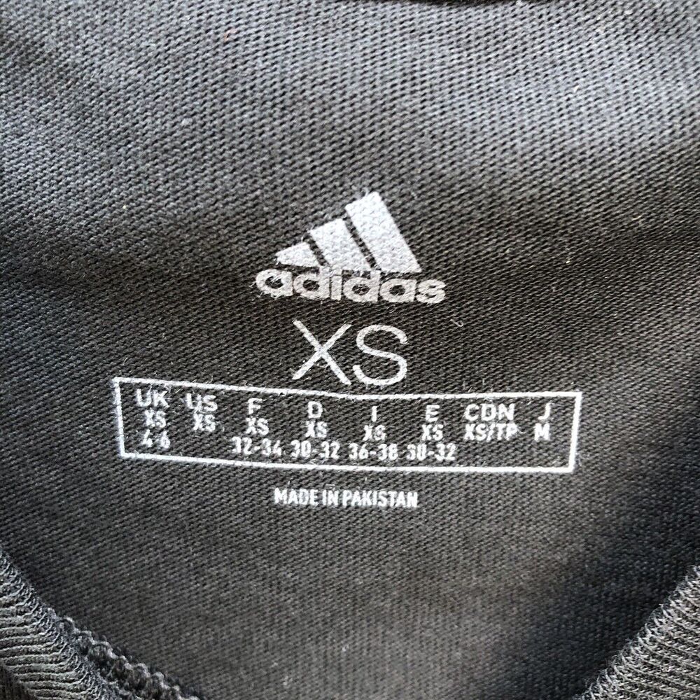 NWT adidas womens badge of sport tee black XS - Picture 7 of 10